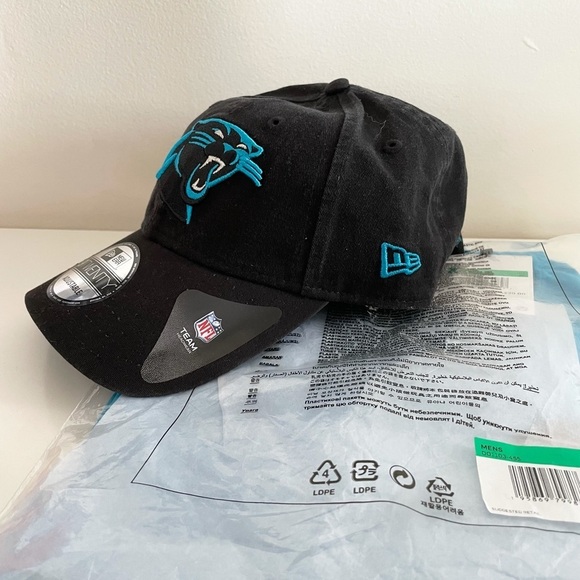 NFL Carolina Panthers Football On Field Apparel XL T-Shirt & New Era Hat Set - Picture 12 of 14